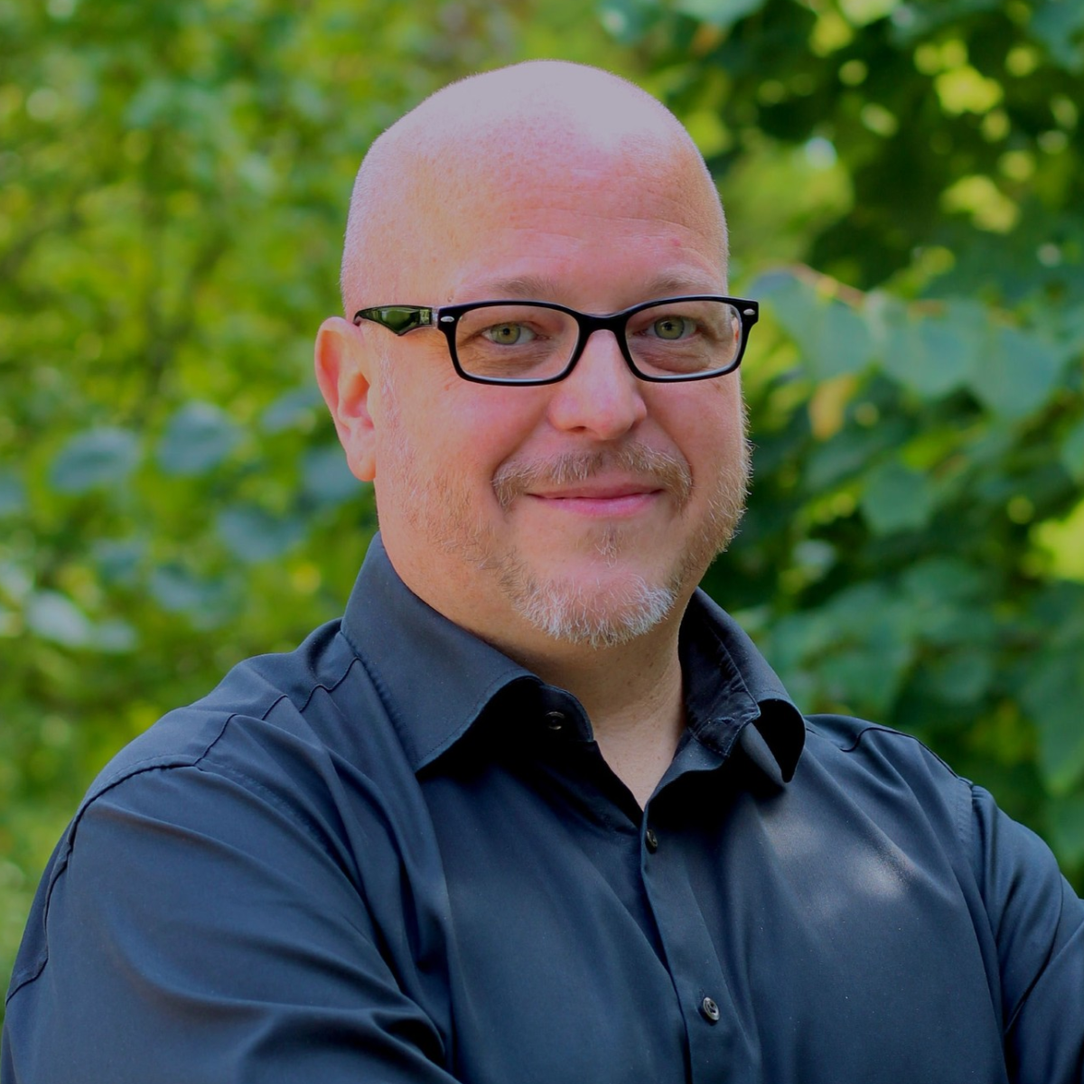 A photograph of Christopher Tatham