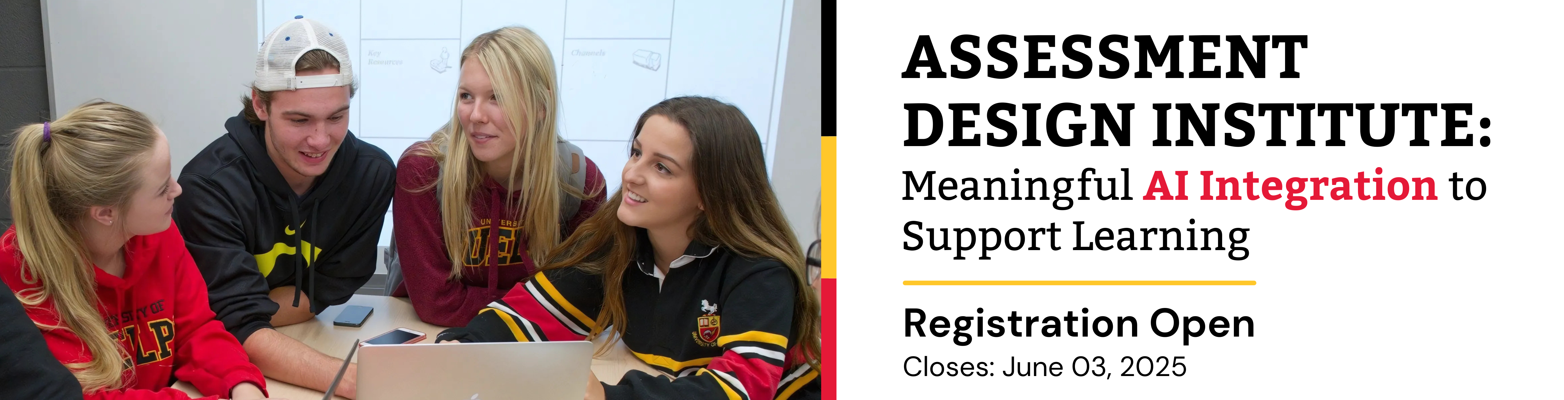 Registration Now Open: Assessment Design Institute: Meaning Banner