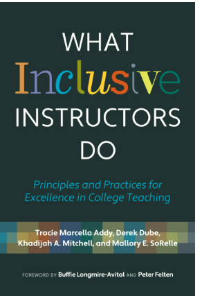 Image of What Inclusive Instructors  Do: Principles and Practices for Excellence in College Teaching